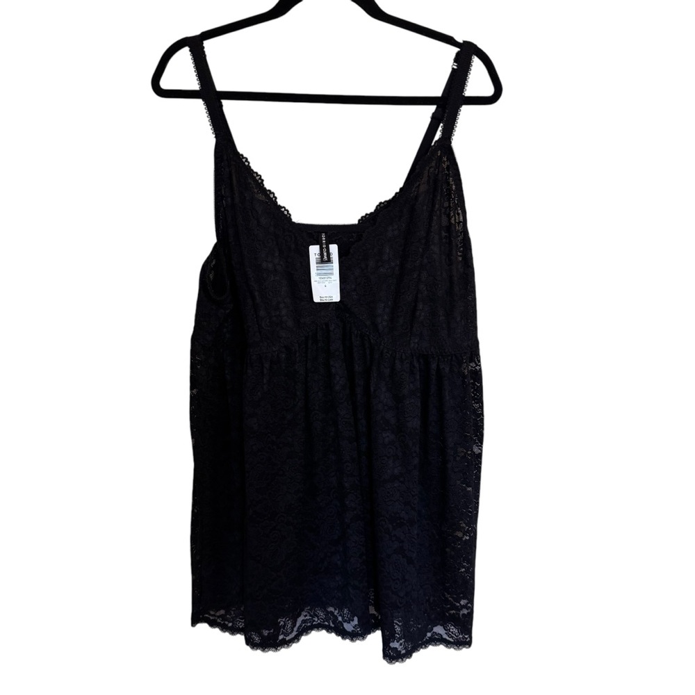NWT Torrid Black Lace Babydoll Size 4